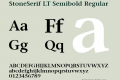 StoneSerif LT Semibold