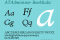 ATAdminister-BookItalic