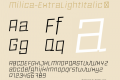 Milica-ExtraLightItalic