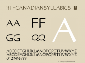 RTFCanadianSyllabics