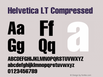 Helvetica LT