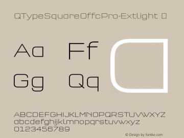 QTypeSquareOffcPro-Extlight