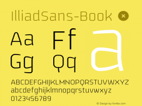 IlliadSans-Book