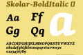 Skolar-BoldItalic