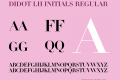 Didot LH Initials