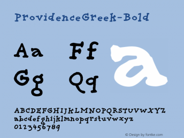 ProvidenceGreek-Bold