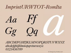 ImprintURWTOT-RomIta