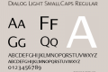 Dialog Light SmallCaps