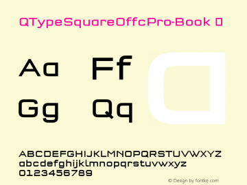 QTypeSquareOffcPro-Book