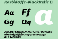 KarbidOffc-BlackItalic