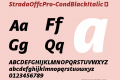 StradaOffcPro-CondBlackItalic