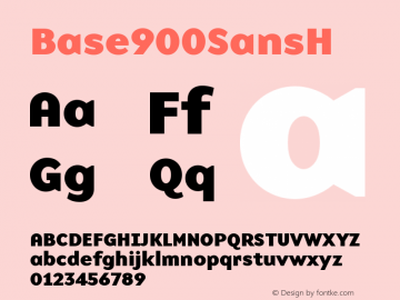 Base900SansH