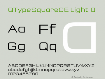 QTypeSquareCE-Light