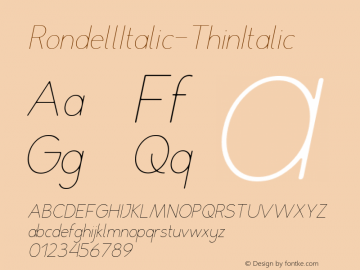 RondellItalic-ThinItalic