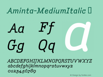 Aminta-MediumItalic