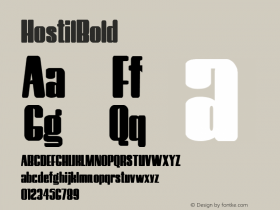 HostilBold