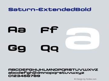 Saturn-ExtendedBold