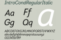 IntroCondRegularItalic