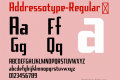 Addressotype-Regular