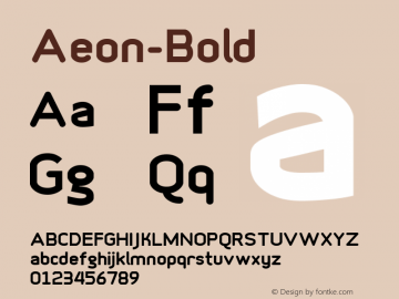Aeon-Bold