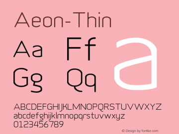 Aeon-Thin