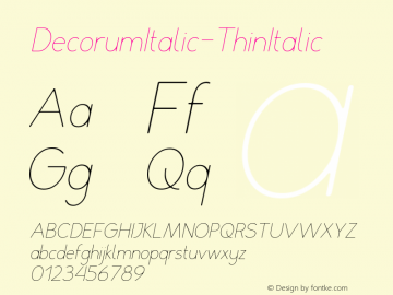 DecorumItalic-ThinItalic