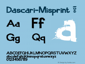 Dascari-Misprint