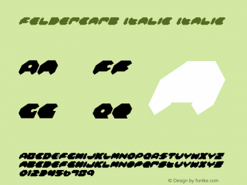 Feldercarb Italic