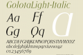 GolotaLight-Italic