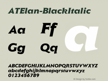 ATElan-BlackItalic