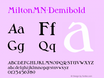 MiltonMN-Demibold