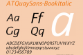 ATQuaySans-BookItalic