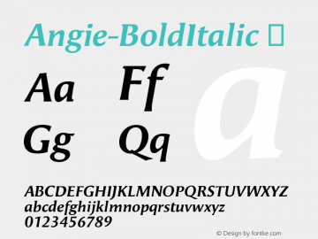Angie-BoldItalic