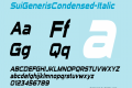 SuiGenerisCondensed-Italic