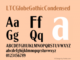 LTCGlobeGothicCondensed