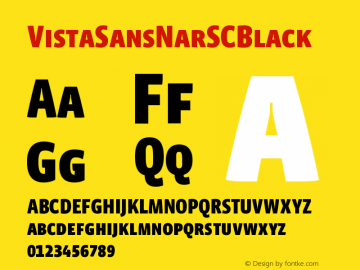 VistaSansNarSCBlack