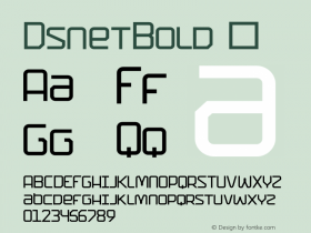 DsnetBold