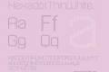 HexadotThinWhite