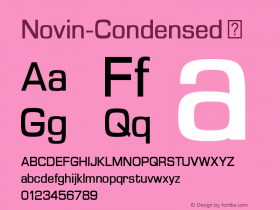 Novin-Condensed