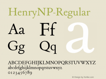 HenryNP-Regular