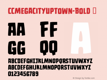 CCMegaCityUptown-Bold