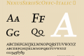 NexusSerifScOffc-Italic