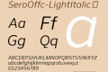 SeroOffc-LightItalic