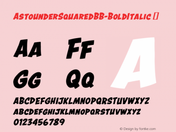 AstounderSquaredBB-BoldItalic