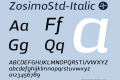 ZosimoStd-Italic