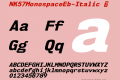 NK57MonospaceEb-Italic