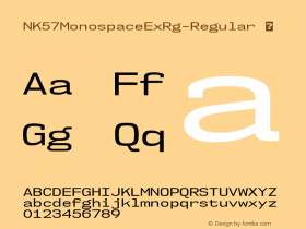 NK57MonospaceExRg-Regular