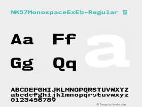 NK57MonospaceExEb-Regular