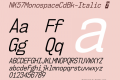 NK57MonospaceCdBk-Italic