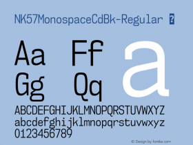 NK57MonospaceCdBk-Regular